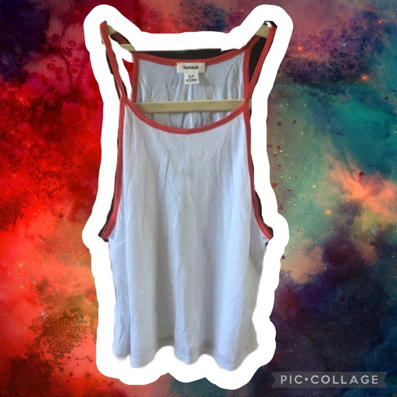 Garage Tops - nwt garage ringer high neck cami